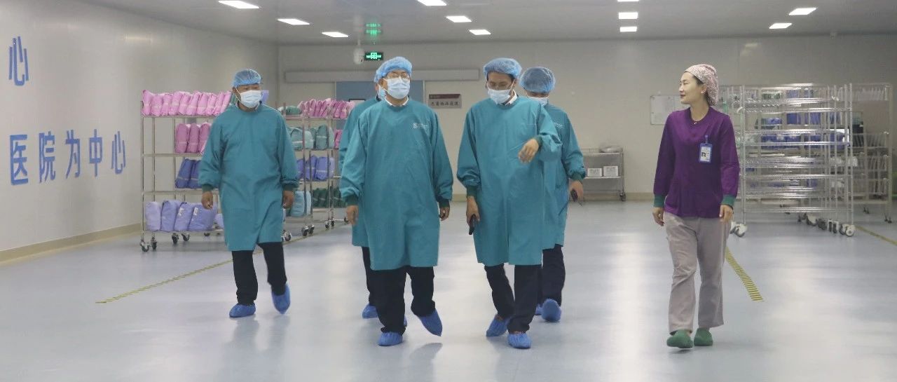 市国资委四级调研员高志远到金沙城js93线路检测中心调研